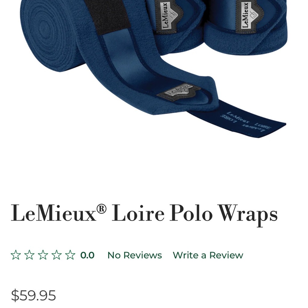 LeMieux Polo Wraps - Atlantic